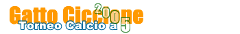 Logo Torneo Calcio a 5 - Gatto Ciccione