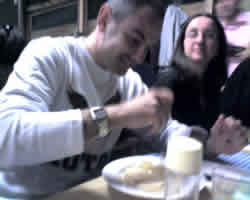 Nataleccio a dieta, mangia in bianco